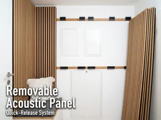 Removable Acoustic Panel Mount (Quick Release)