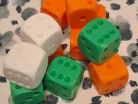 Jeu de dés truqués — set de 3 — photo 1