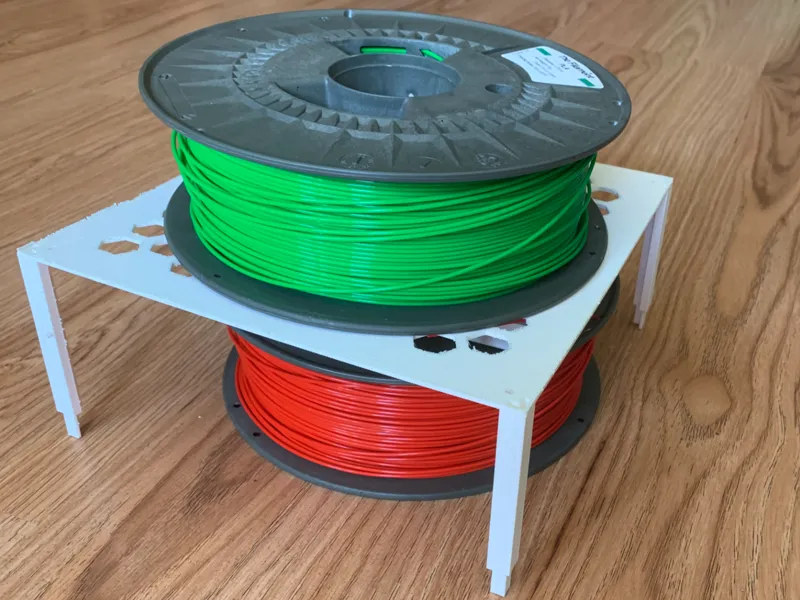 Filament storage shelf