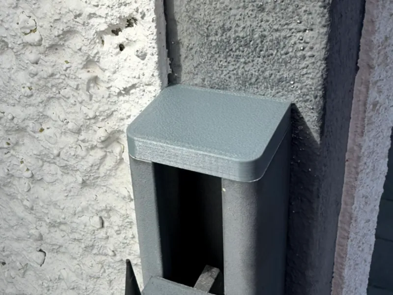 Pfostenkappe 40x35 WPC Zaun Ersatz Abdeckung