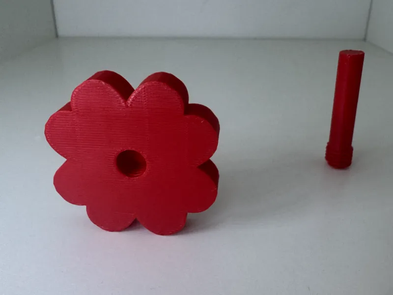 4 heart quick print fidget spinner