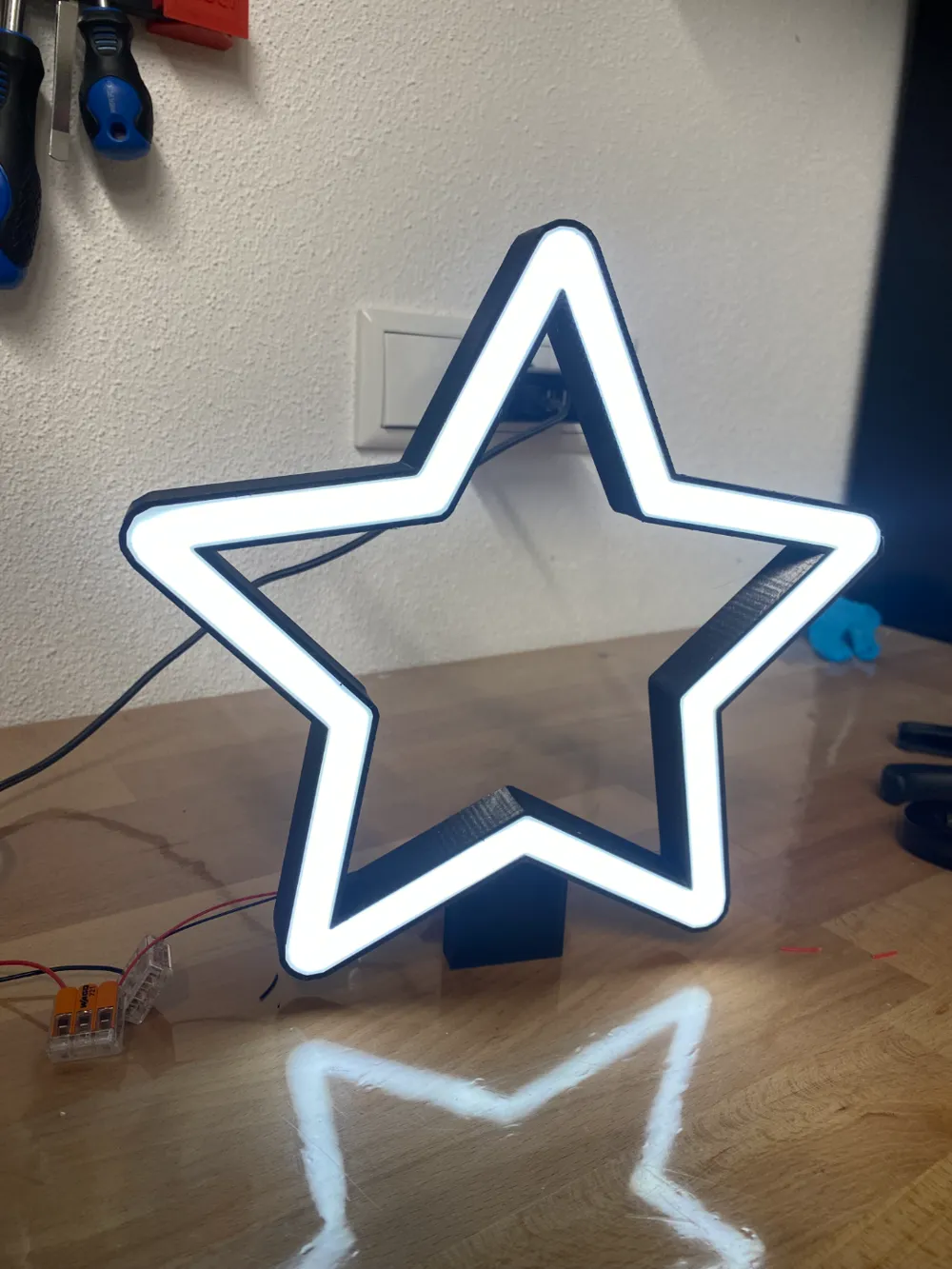 LED Star with mount by Webster - MakerWorld