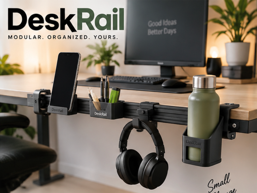 DeskRail. Make your desk smarter. - 1