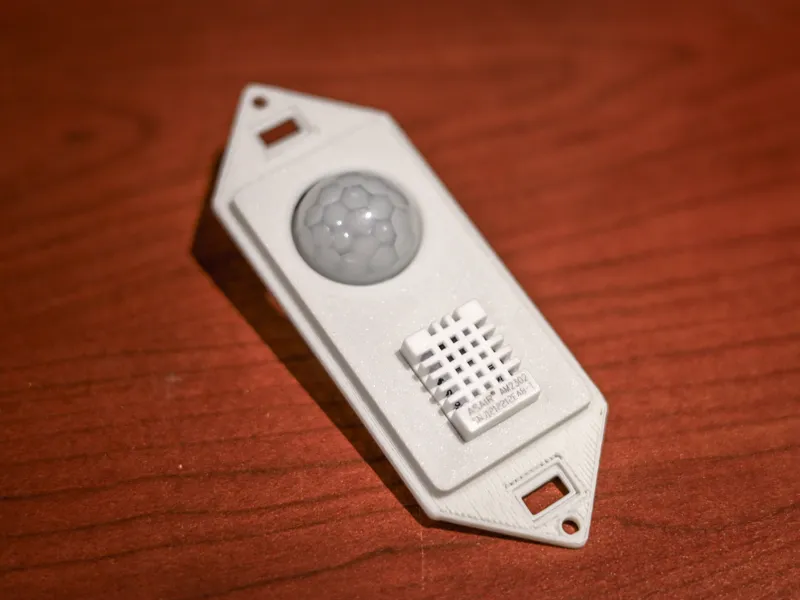Wall Switch Plate Insert with Motion Sensor and Temperature Sensor Cutouts