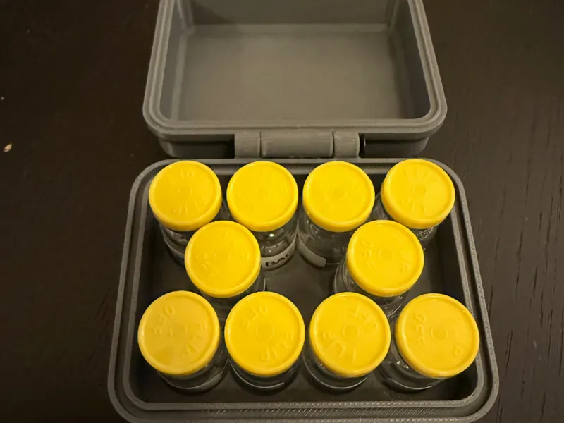 3ml Vial Storage Boxes