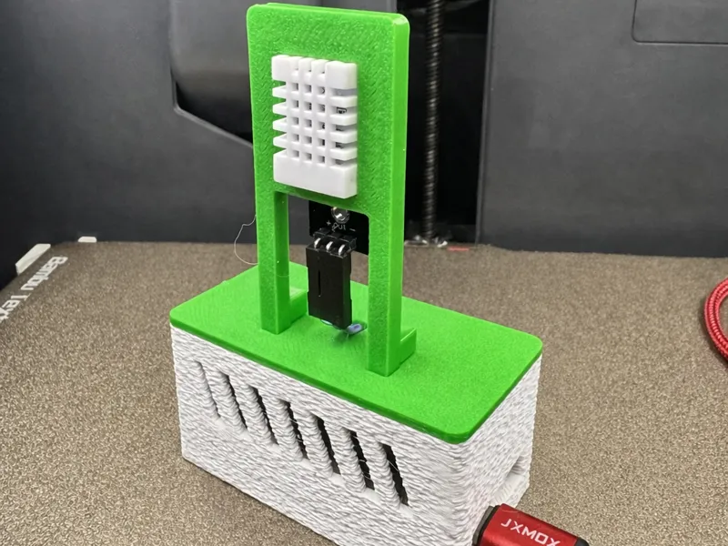 Stand and Box for DHT22 and ESP 32 S3