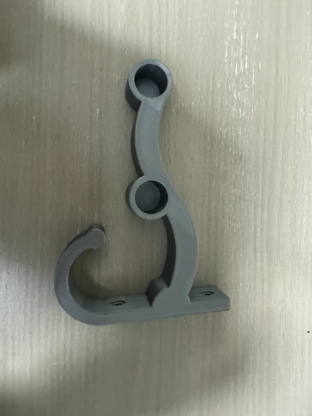 Miniatura 2 do modelo 3D 双杆毛巾架管座---超级结实