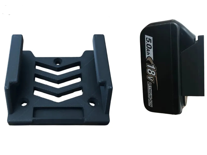 Battery holder mount for Makita battery