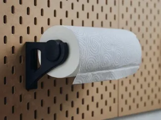 Sturdy Paper Towel mount for Skadis (Ø130-160mm)
