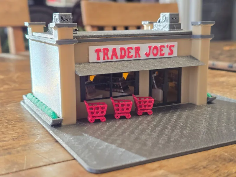 1:64 trader joes diorama