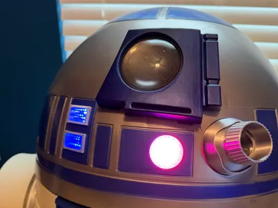 Home Depot R2-D2 PSI Lights Replacement