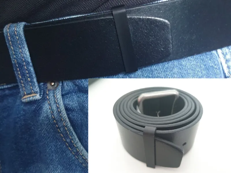 Quick-print belt clip