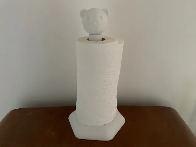 Bear paper holder