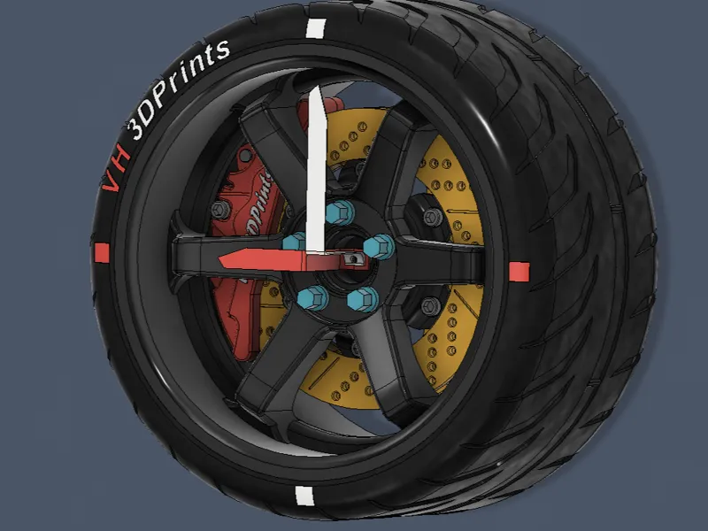wheel clock