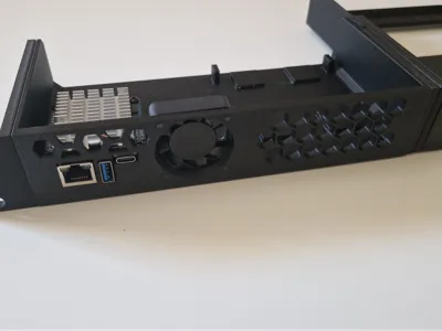 OpenRack 1U - NanoPi Neo3 Insert (vented)