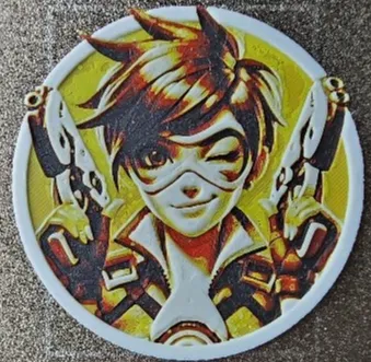 Overwatch Tracer Ornament/Desk Photo