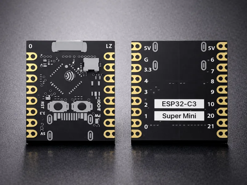 ESP32 C3 Supermini 1:1 scale model