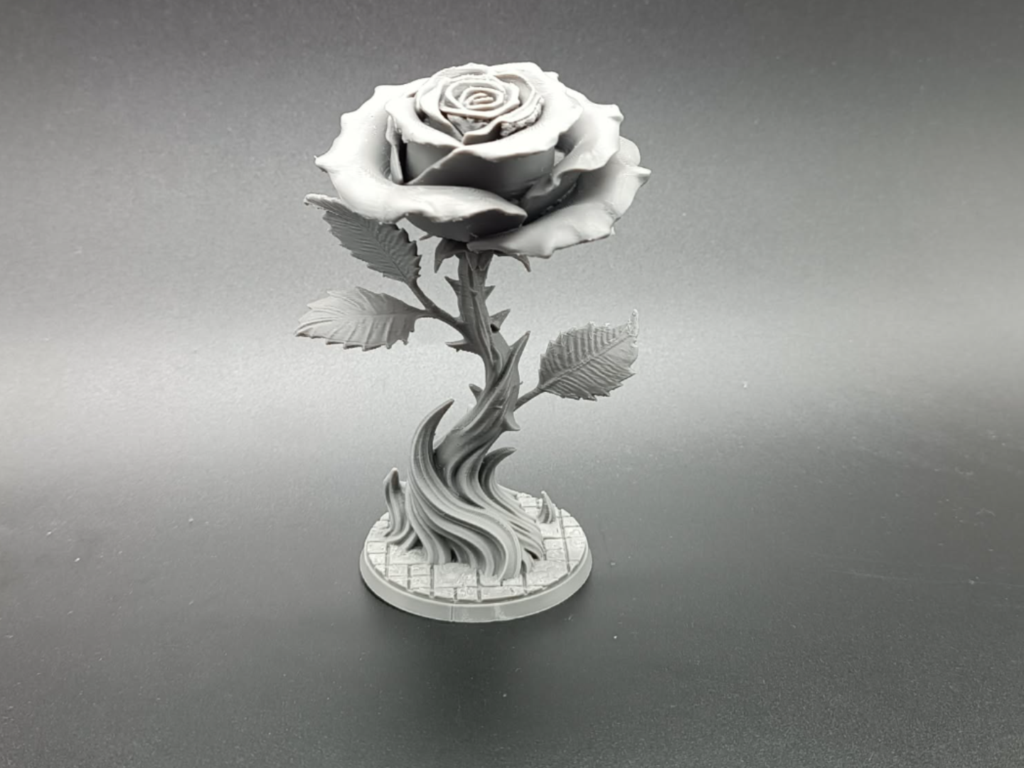 Decorative Rose Flower Statue - Fantasy Rose