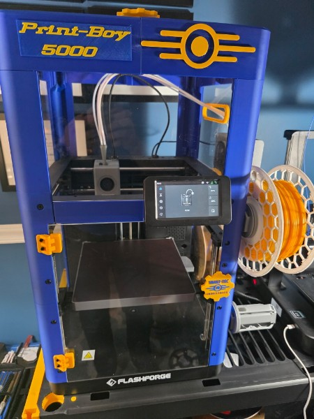 AD5X Enclosure Fallout - Print Boy 5000 edition - Free 3D Print