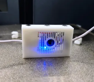 DS18B20 Temperature Sensor Case with Magnets and Cable Management.