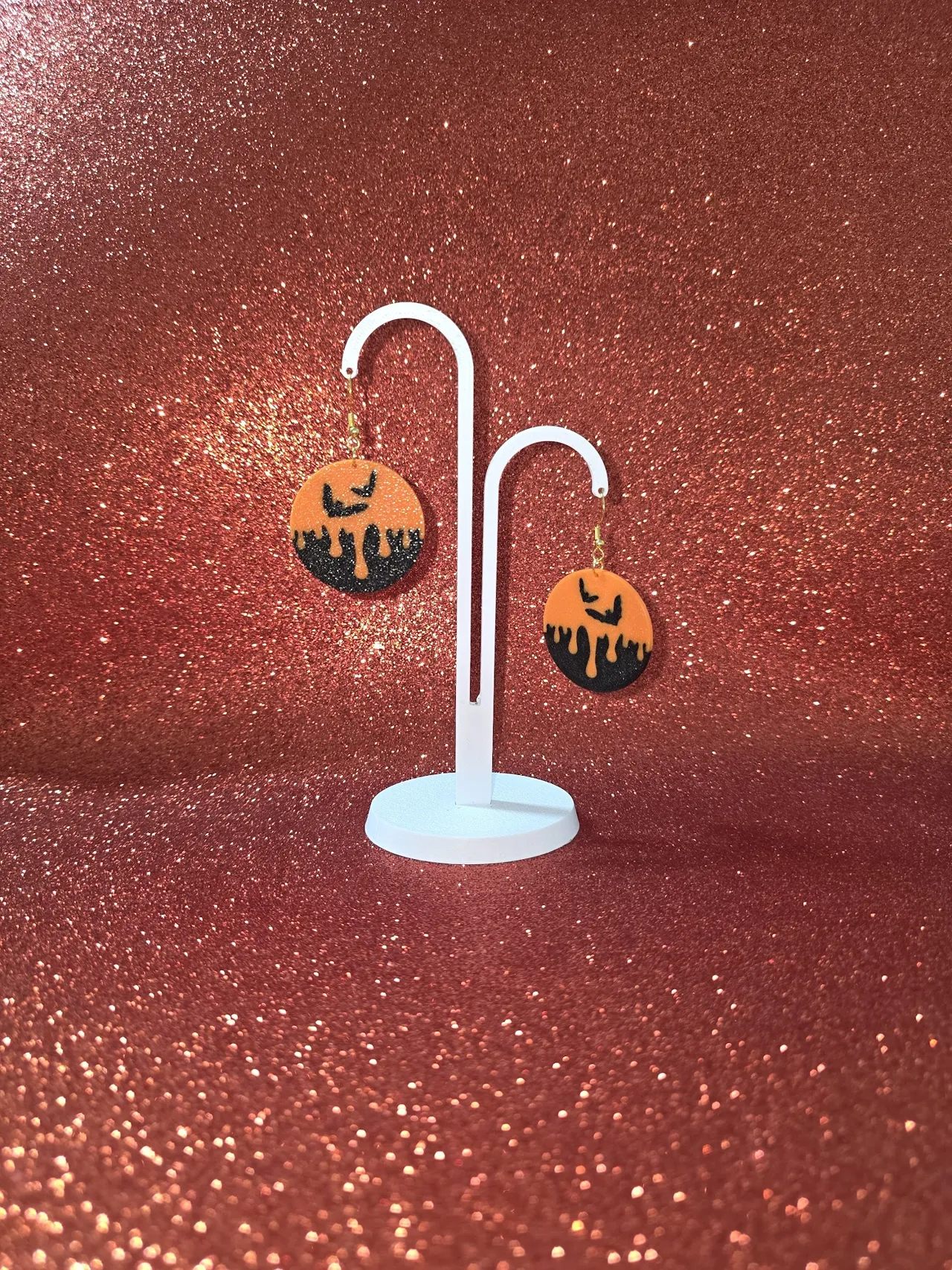 Halloween night earrings view 3