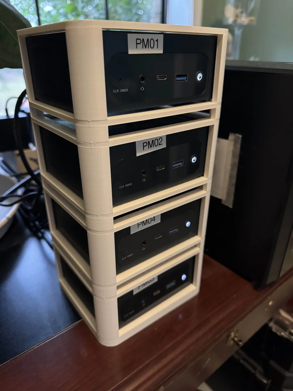 Beelink MiniPC Rack Stack - Free 3D Print Model - MakerWorld