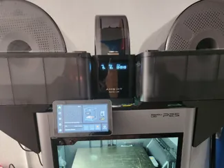 Compact Dual AMS 2 Pro + 1 AMS HT setup P2S & X2D 
