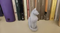 Sculpture de chat minimaliste — photo 5