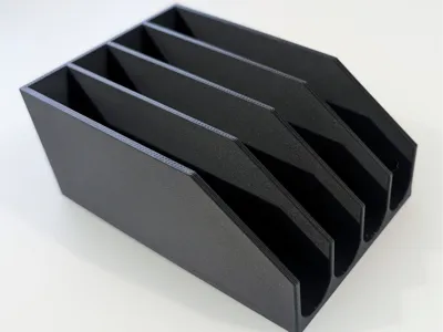 Space-saving smartphone storage stand