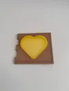 Frontal cover and heart shape