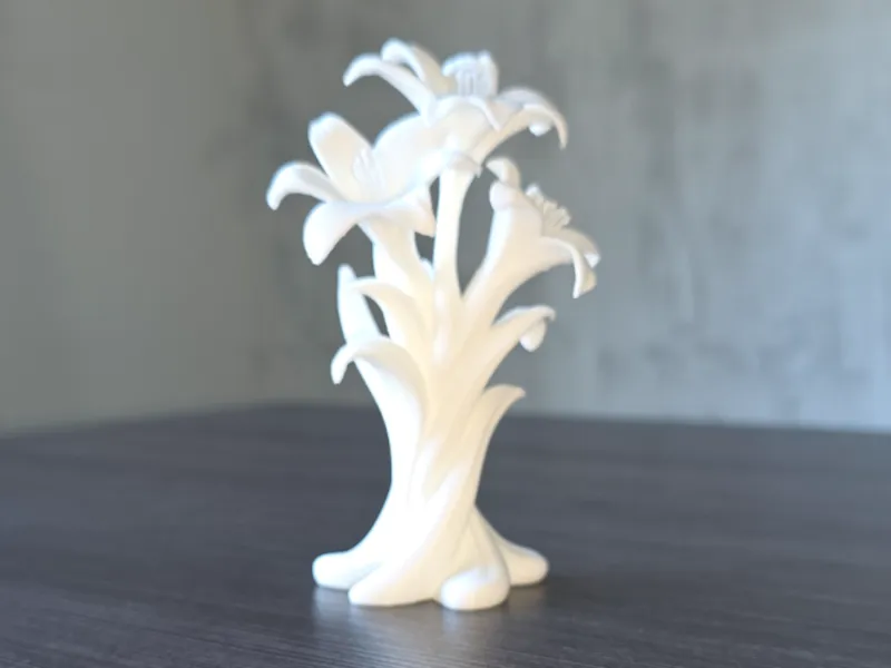 Elegant Lily Flower Vase – Floral Design
