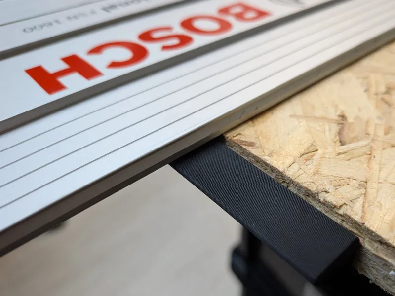 90° Stop for Bosch FSN Guide Rail (T-Slot)