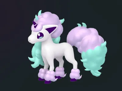 Galar Ponita / Galarian Ponyta