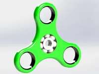 Fidget spinner à imprimer en une pièce (9 g) — photo 2