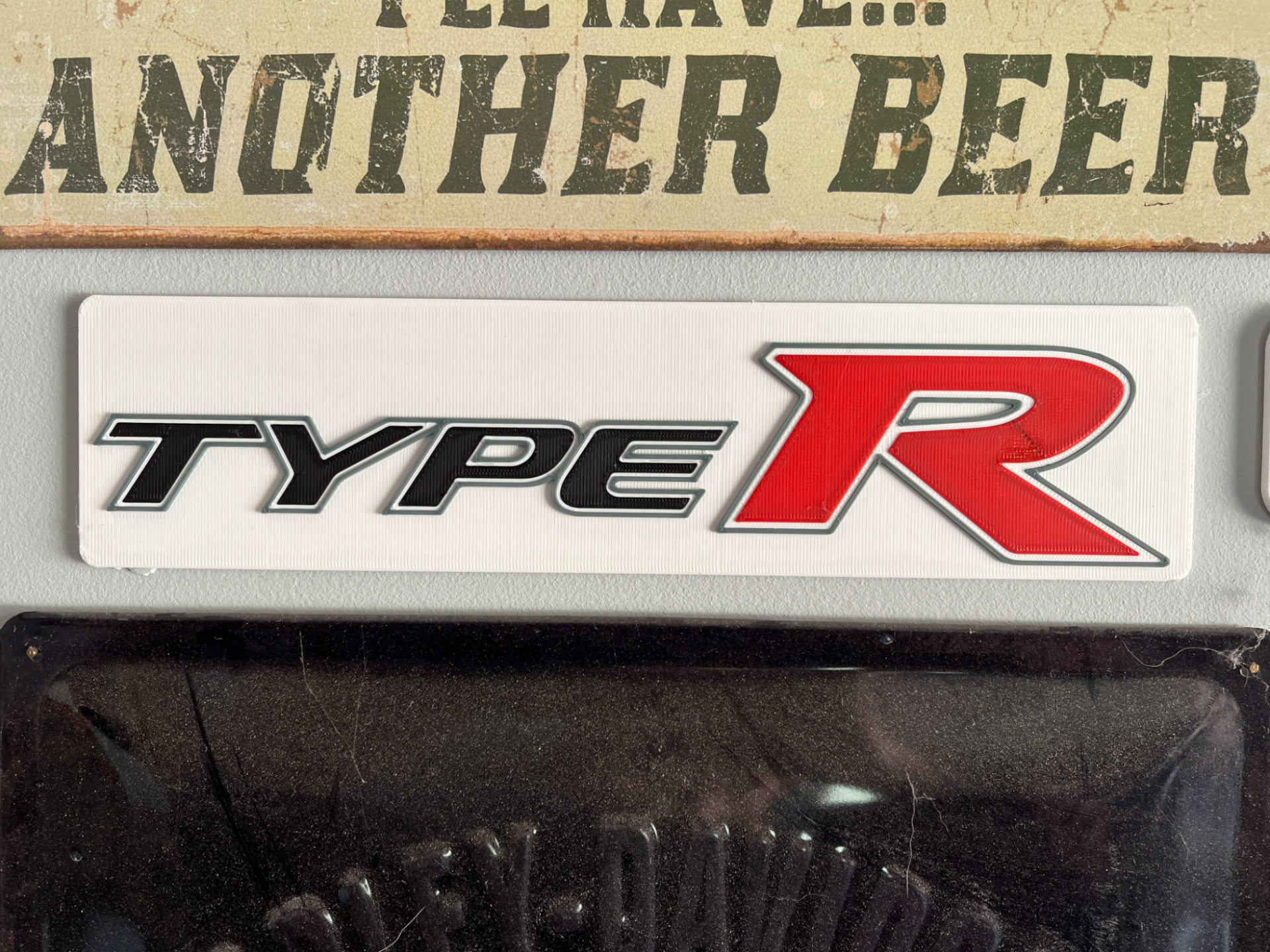 Honda Type R Logo Wall Art