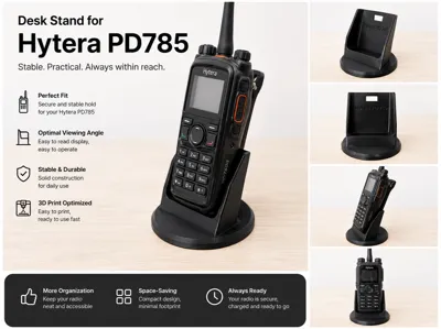 Hytera PD785 Desk Stand