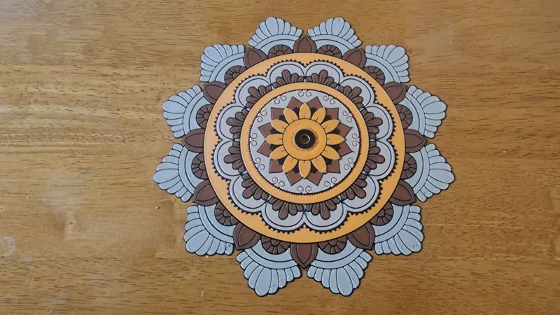 fall time mandala
