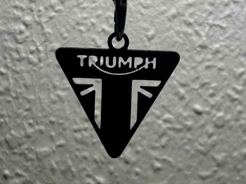 Triumph Keychain