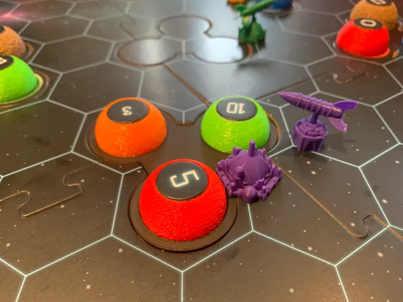 Catan Starfarers 3D Planets