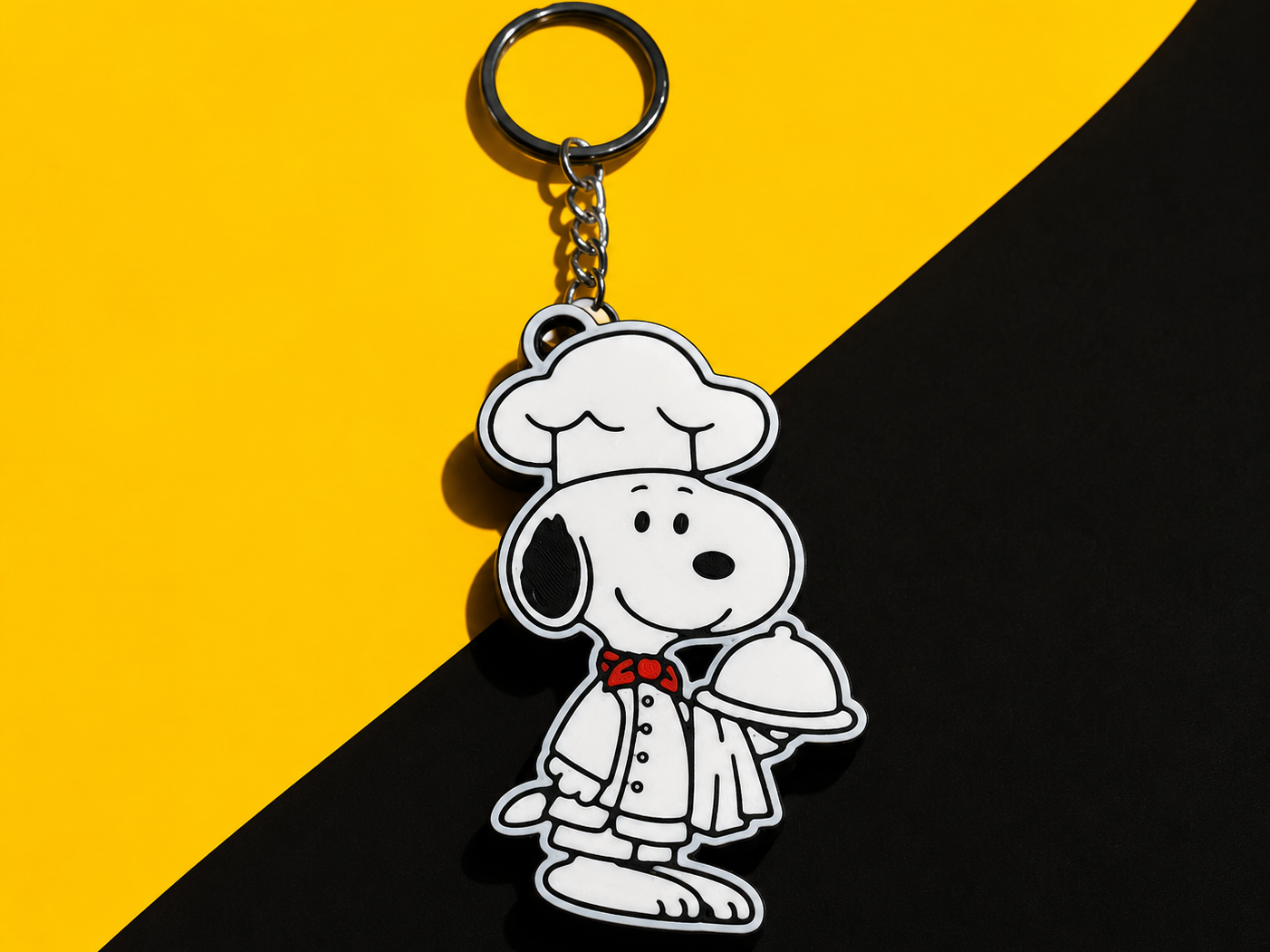 Snoopy Chef keychain