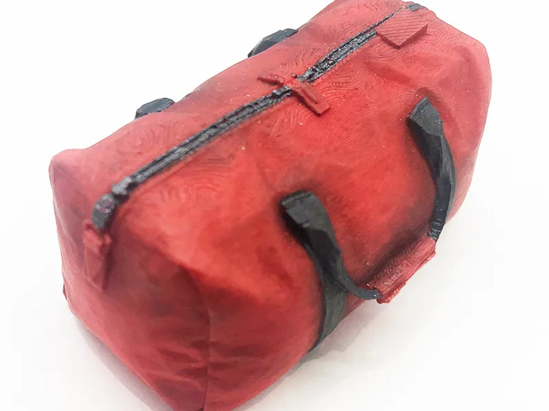 Duffle bag 1/12 scale