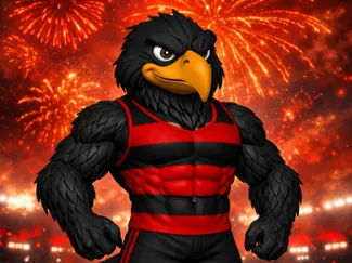 MASCOTE FLAMENGO SEM AMS & COM AMS + BASE