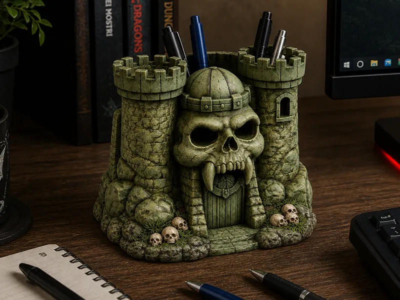 Portapenne Grayskull