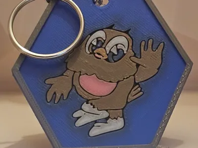 Owl Keychain