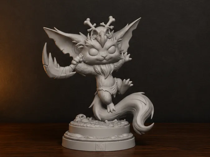 Gnar – League of Legends 3D Printable Figure