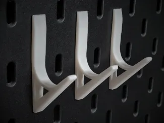 Hook v2 for IKEA Skadis Pegboard