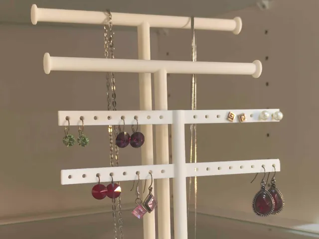 Jewelry Organizer – Necklace, Earring & Ring Stand