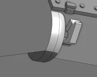 1/35 T-34 bottom hull part