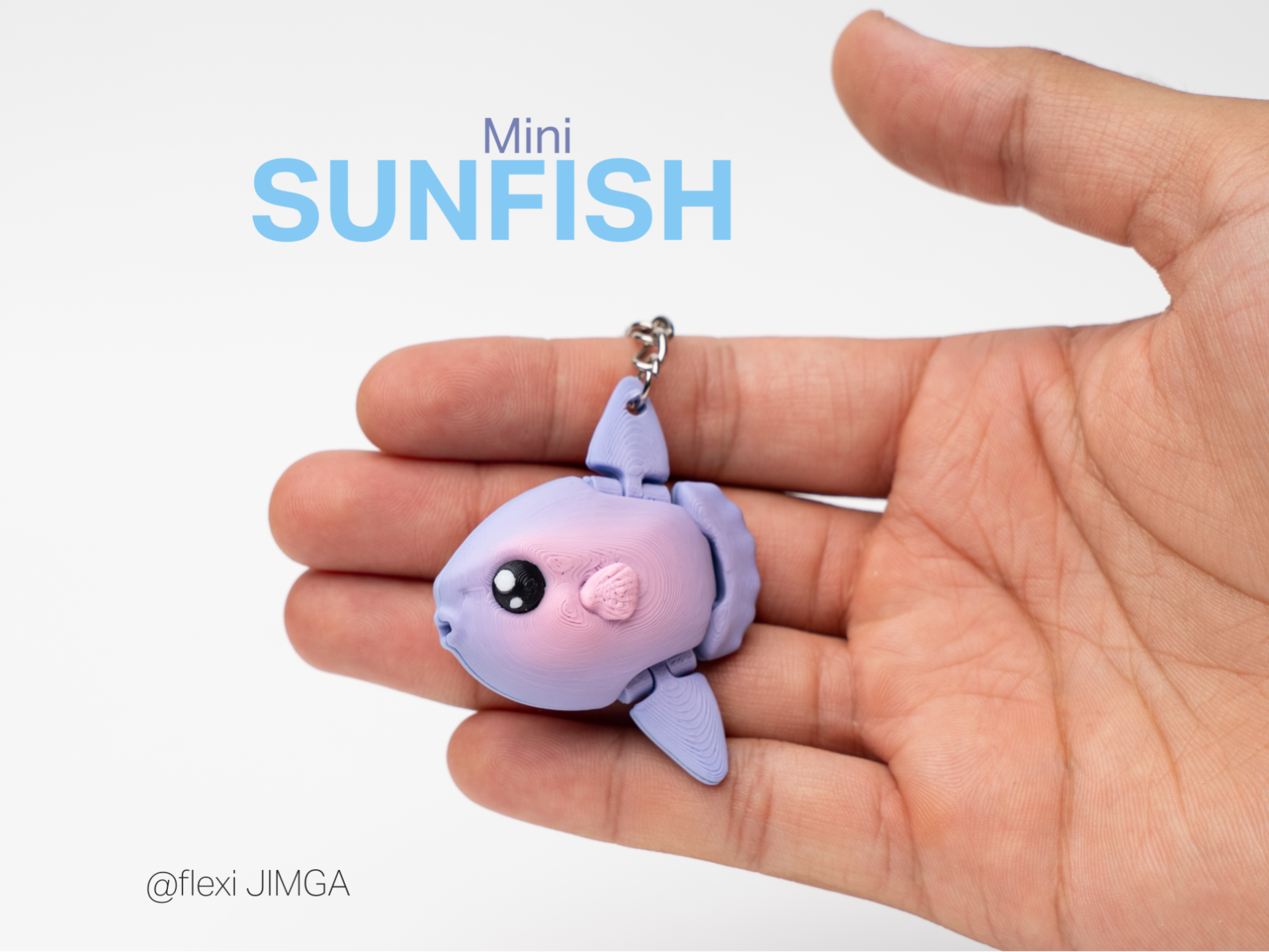 Mini Articulated Fish (Ocean Sunfish) 