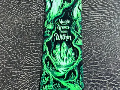 Magic Grows Crystal Tree Bookmark FREE COM LICENSE